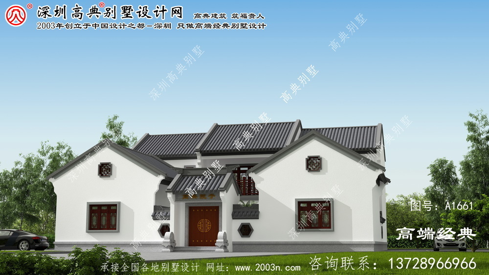 左云县两层小别墅设计图	