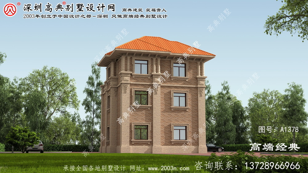 蓬江区北方也适合的别墅户型图	